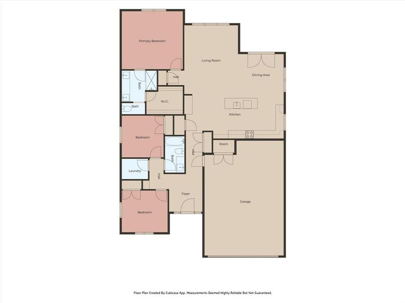 2D floor plan layout of this home in , Granbury, TX (Image 5). 2D floor plan layout of this home in , Granbury, TX (Image 5).