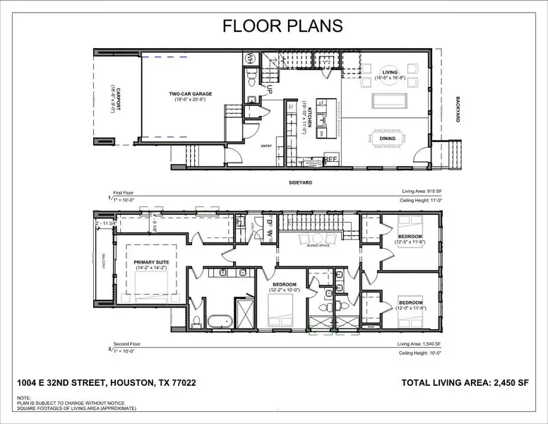 Floor plan layout