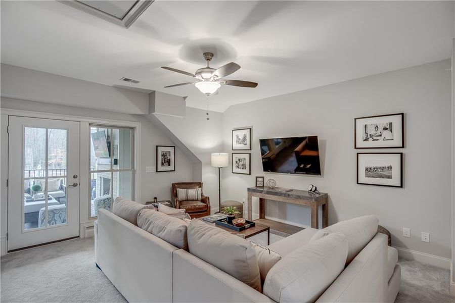 Furnished interior view inside a new home in Laurel View, Suwanee (Image 35).