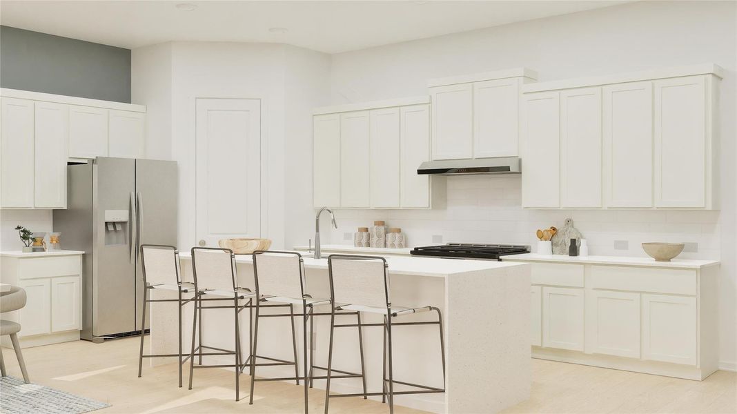 Furnished interior view inside a new home in Anniston, Katy (Image 2).