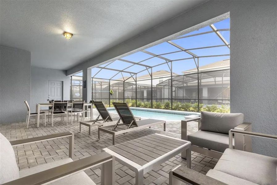 Furnished interior view inside a new home in , Davenport (Image 36).