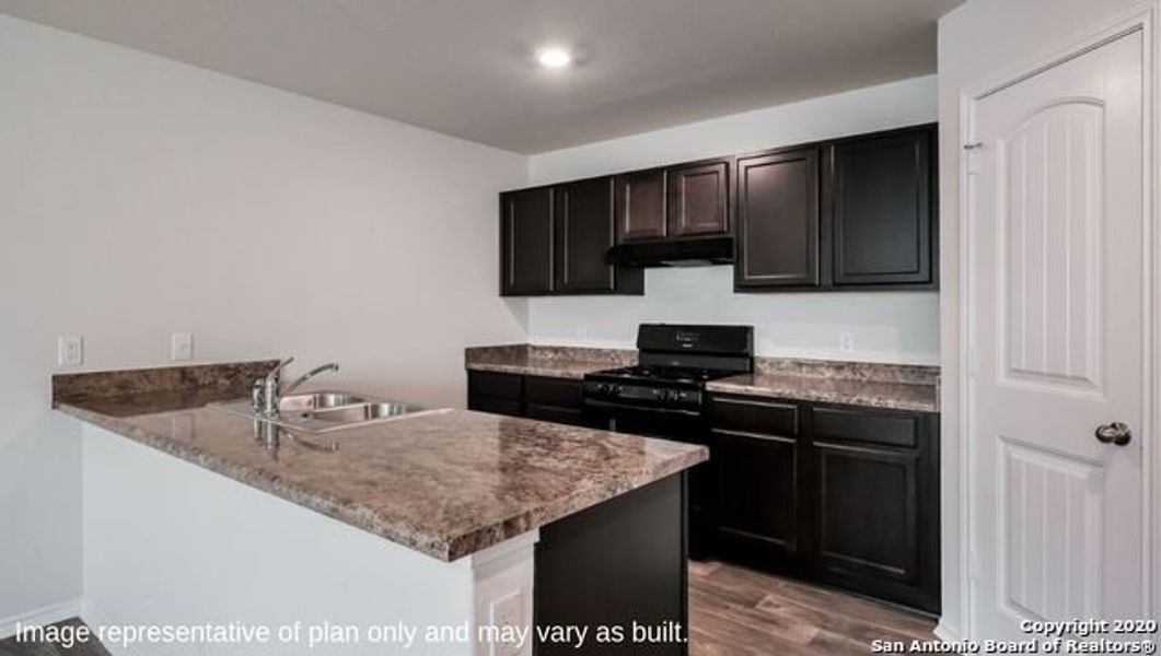 Furnished interior view inside a new home in Valley Ranch, San Antonio (Image 4).