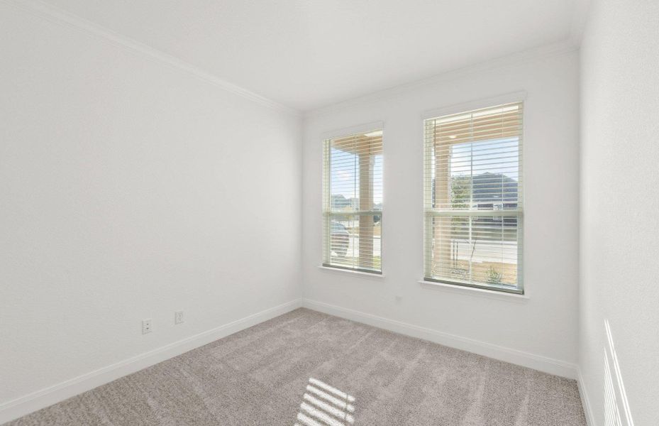 Spacious, unfurnished interior of a new home in Patterson Ranch, Georgetown (Image 24). Spacious, unfurnished interior of a new home in Patterson Ranch, Georgetown (Image 24).