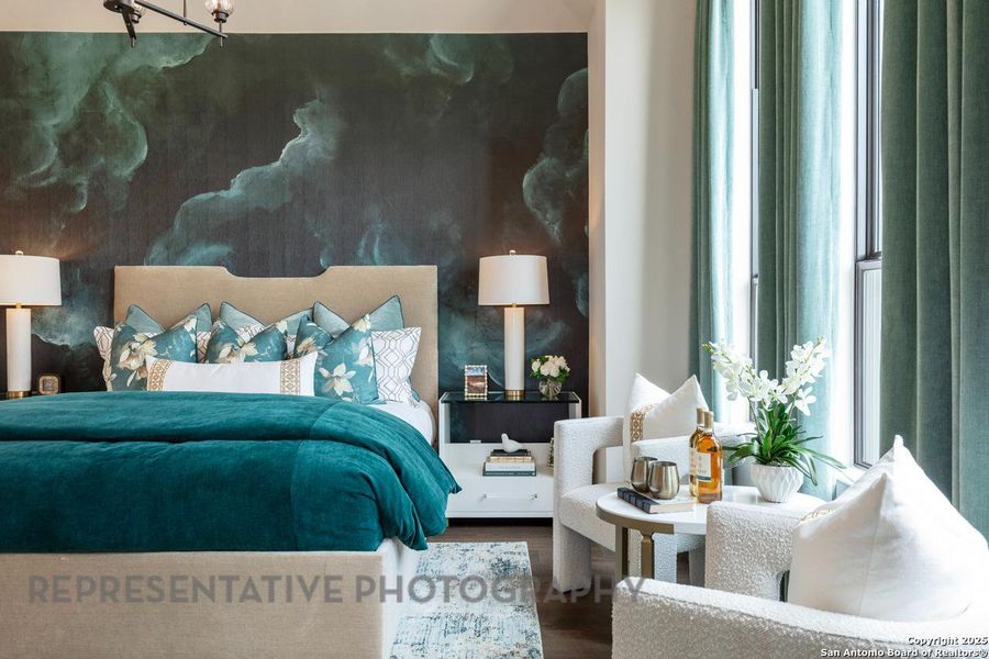 Furnished interior view inside a new home in The Ranches at Creekside, Boerne (Image 37). Furnished interior view inside a new home in The Ranches at Creekside, Boerne (Image 37).