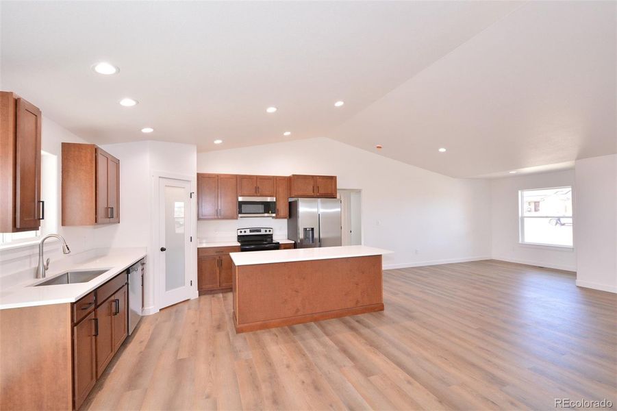Furnished interior view inside a new home in , Pueblo (Image 8).