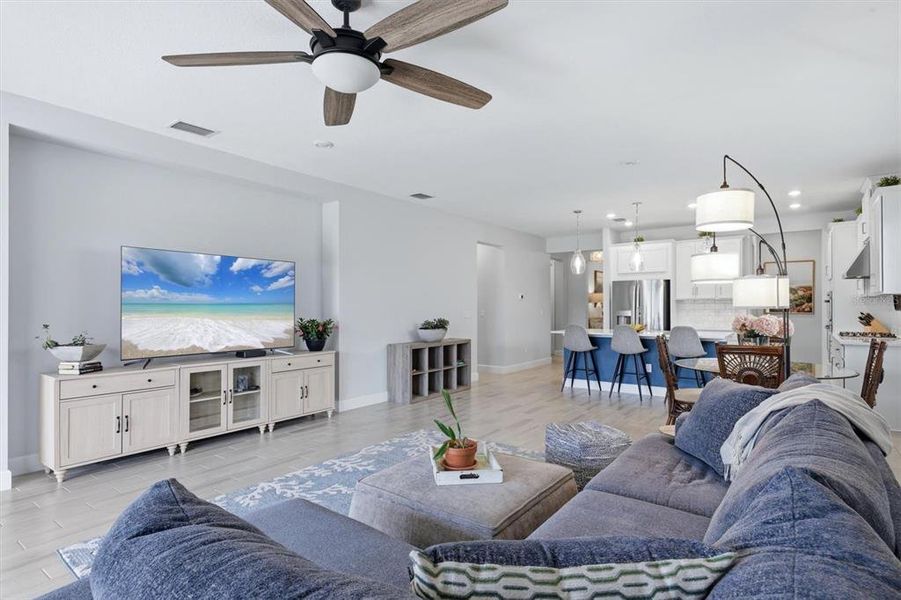 Furnished interior view inside a new home in Skye Ranch Community Group Page, Sarasota (Image 9).