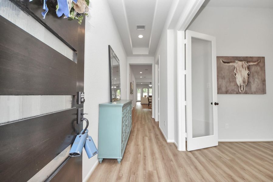 Furnished interior view inside a new home in , Humble (Image 6).