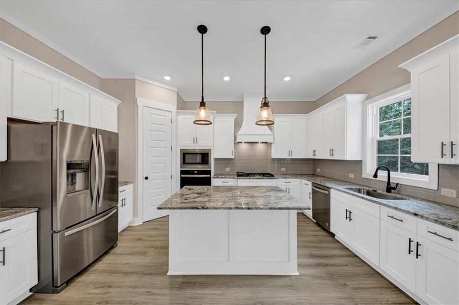 Furnished interior view inside a new home in , Ball Ground (Image 6).