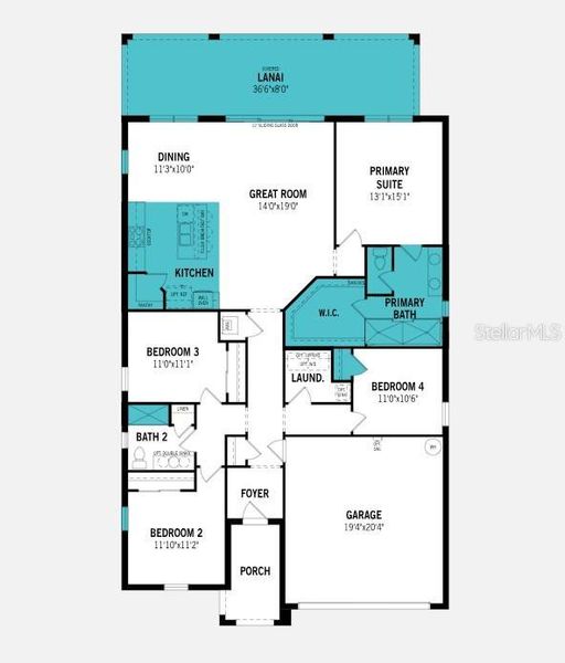 Cascades Floorplan