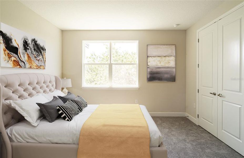 Furnished interior view inside a new home in , Tampa (Image 13). Furnished interior view inside a new home in , Tampa (Image 13).