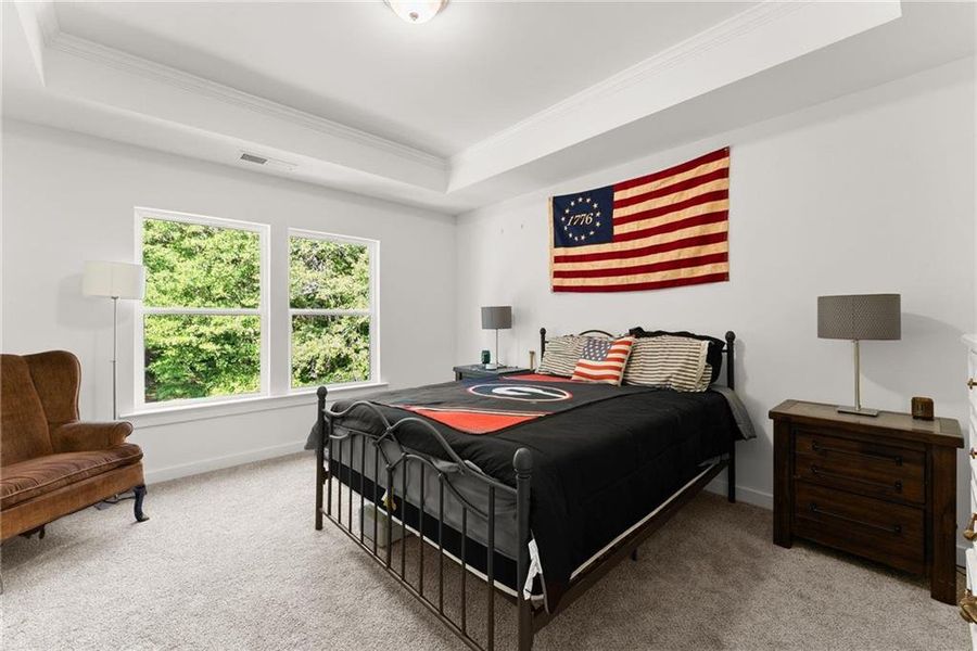 Furnished interior view inside a new home in Ellington Farms, Statham (Image 8).