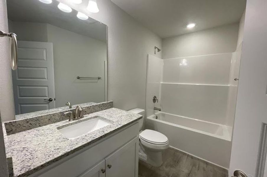 Furnished interior view inside a new home in Turtle Creek, Cantonment (Image 6).