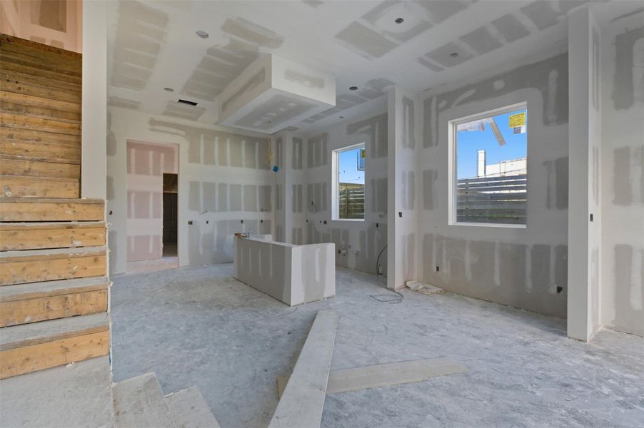 In-progress construction of a new home in , Houston, TX (Image 34). In-progress construction of a new home in , Houston, TX (Image 34).