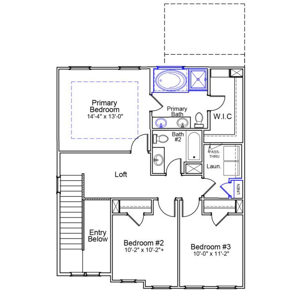 2D floor plan layout of this home in Porter Ridge, Elgin, SC (Image 4). 2D floor plan layout of this home in Porter Ridge, Elgin, SC (Image 4).