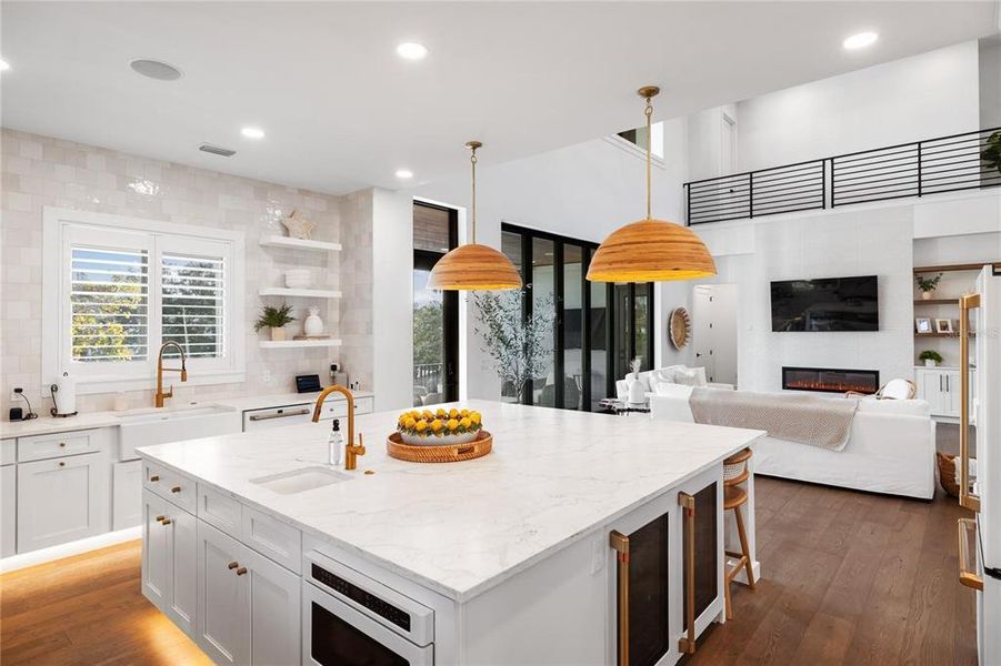 Furnished interior view inside a new home in , Sarasota (Image 10).