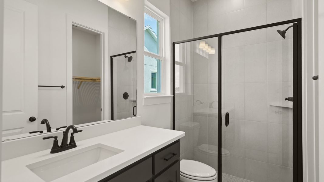 Furnished interior view inside a new home in Reserve at Berry Bay, Wimauma (Image 11).