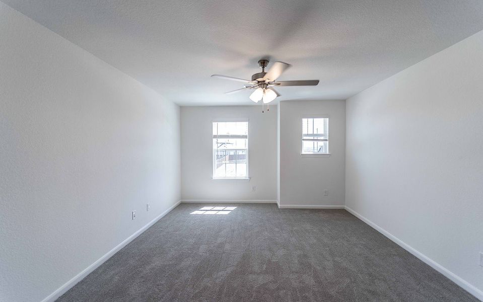 Spacious, unfurnished interior of a new home in Travis Ranch, Forney (Image 22). Spacious, unfurnished interior of a new home in Travis Ranch, Forney (Image 22).