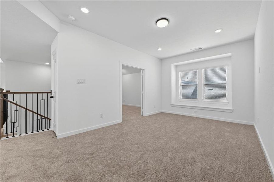 Spacious, unfurnished interior of a new home in Wildflower Ranch, Dish (Image 32). Spacious, unfurnished interior of a new home in Wildflower Ranch, Dish (Image 32).