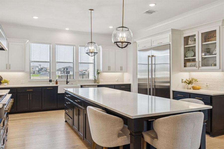 Furnished interior view inside a new home in The Resort on Eagle Mt. Lake, Fort Worth (Image 6). Furnished interior view inside a new home in The Resort on Eagle Mt. Lake, Fort Worth (Image 6).