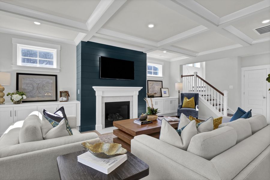 Furnished interior view inside a new home in , Summerville (Image 6).