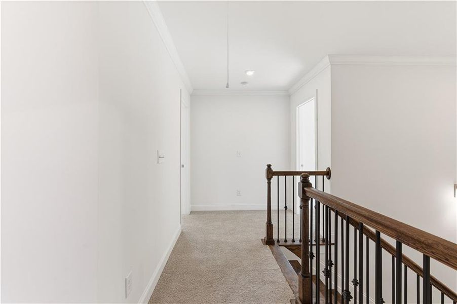 Spacious, unfurnished interior of a new home in The Estates at Hurricane Pointe, Douglasville (Image 34).