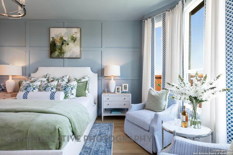 Furnished interior view inside a new home in Weston Oaks, San Antonio (Image 8). Furnished interior view inside a new home in Weston Oaks, San Antonio (Image 8).