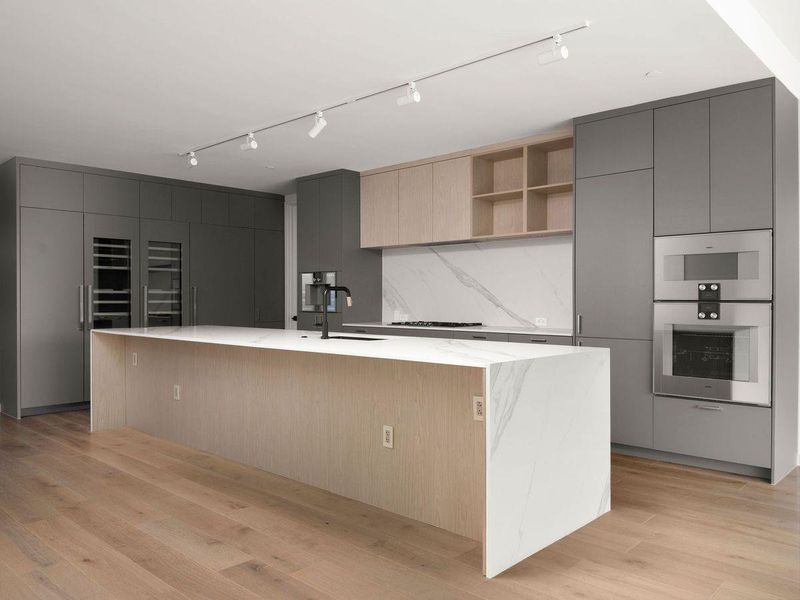 Furnished interior view inside a new home in The Colorfield, Austin (Image 11).