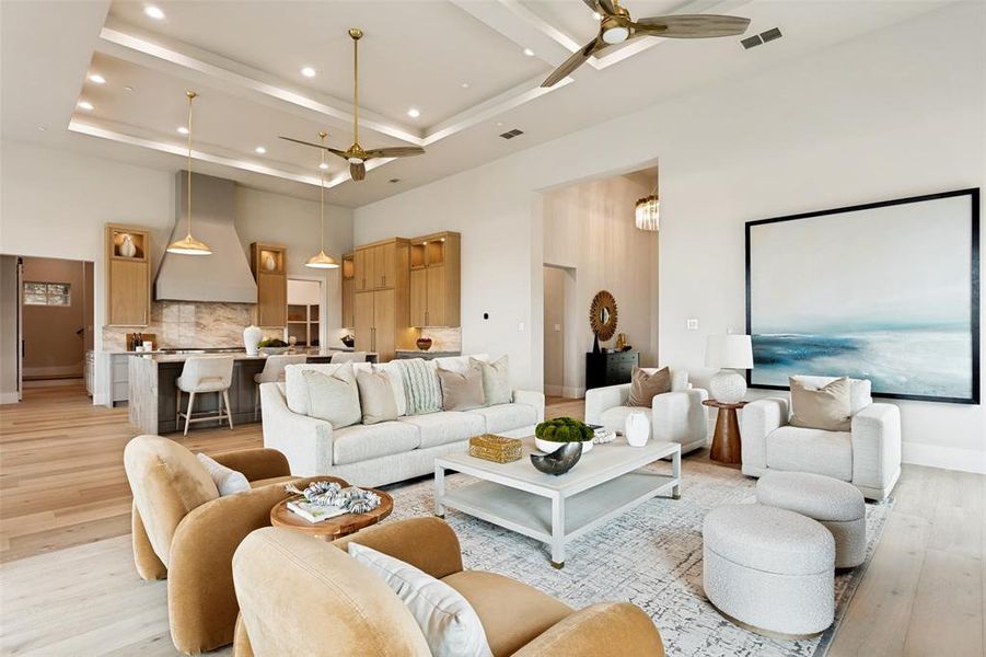 Furnished interior view inside a new home in , Westlake (Image 5).
