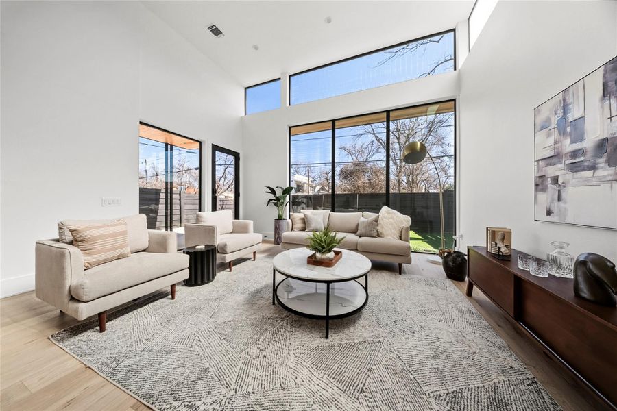 Furnished interior view inside a new home in , Austin (Image 16).