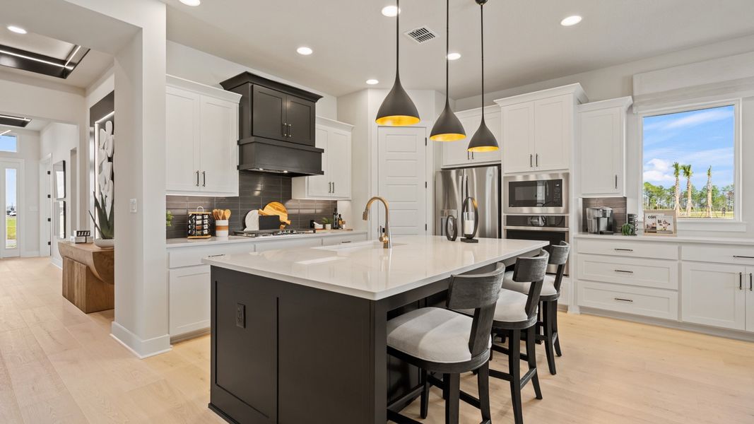 Furnished interior view inside a new home in Mandarin Grove, Palmetto (Image 8).