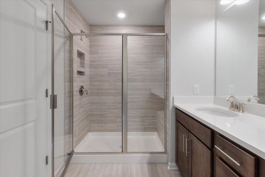 Furnished interior view inside a new home in , Goose Creek (Image 9). Furnished interior view inside a new home in , Goose Creek (Image 9).