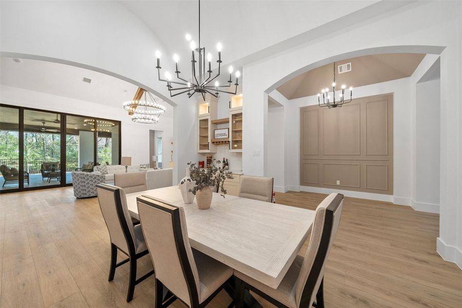 Furnished interior view inside a new home in , Montgomery (Image 28).