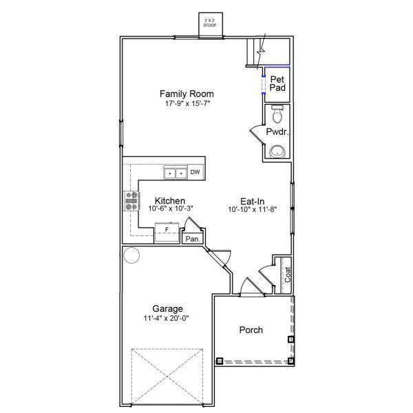 2D floor plan layout of this home in Laurinton Farms, Hopkins, SC (Image 2). 2D floor plan layout of this home in Laurinton Farms, Hopkins, SC (Image 2).