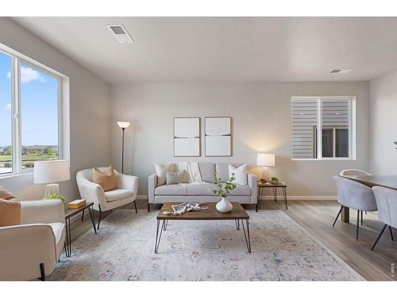 Furnished interior view inside a new home in , Johnstown (Image 4).