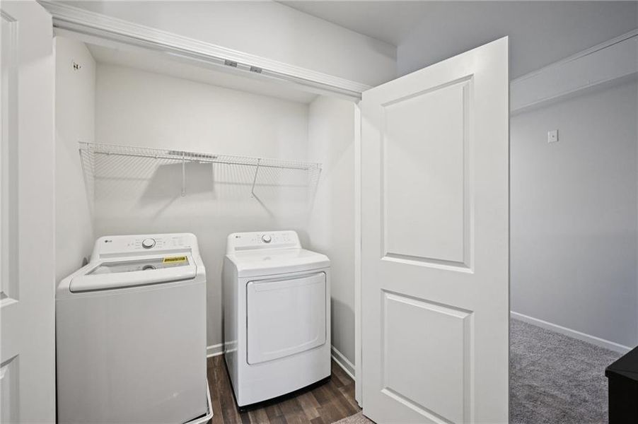 Furnished interior view inside a new home in , Woodstock (Image 22).