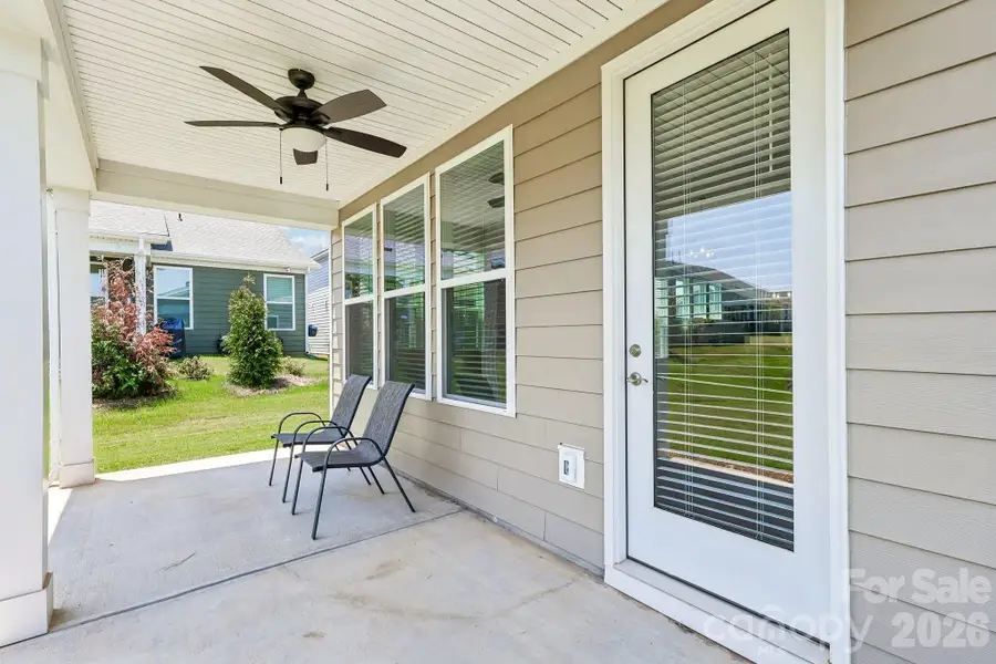 Exterior details and patio area of a home in , Charlotte (Image 3).