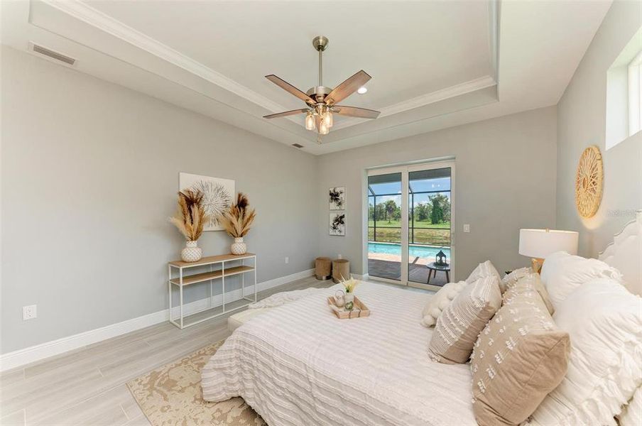 Furnished interior view inside a new home in , Rotonda West (Image 12).