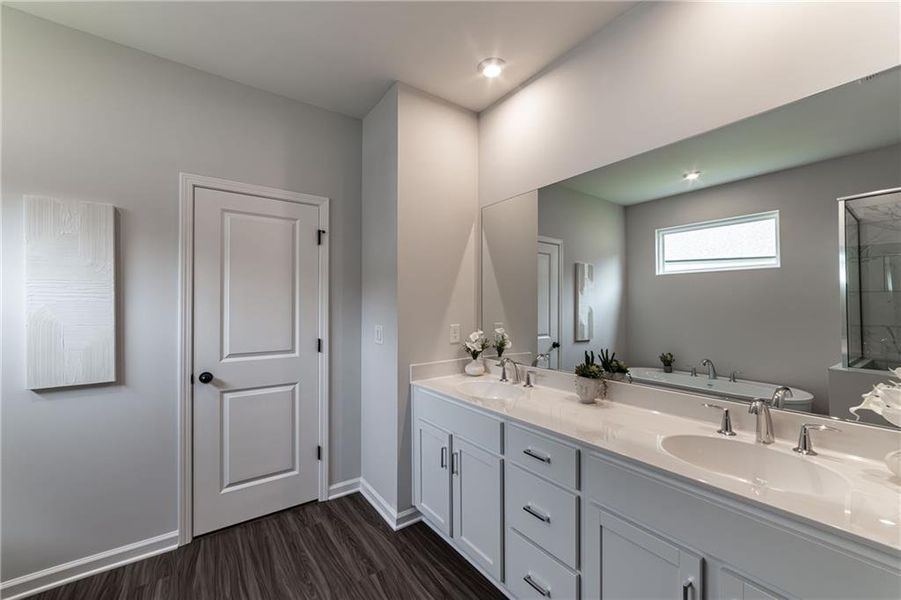 Furnished interior view inside a new home in , Canton (Image 4).