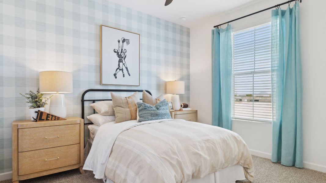 Furnished interior view inside a new home in Apache Farms, Buckeye (Image 37).