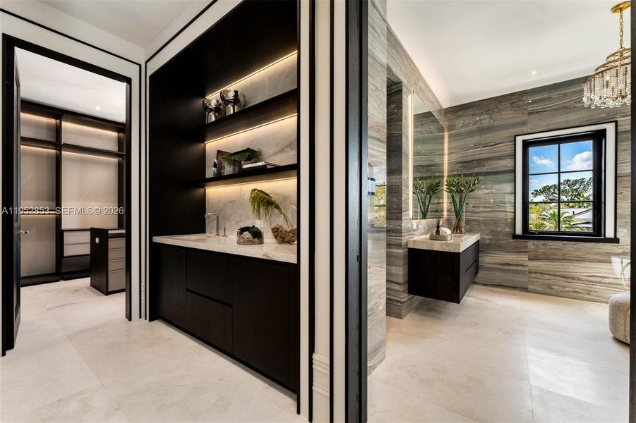 Furnished interior view inside a new home in , Pinecrest (Image 10). Furnished interior view inside a new home in , Pinecrest (Image 10).