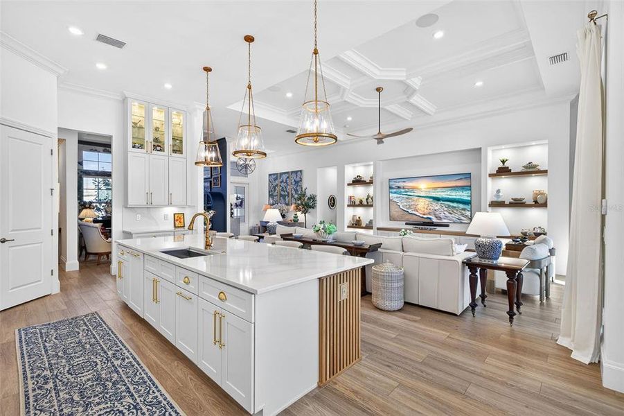 Furnished interior view inside a new home in , Fort Myers (Image 18).