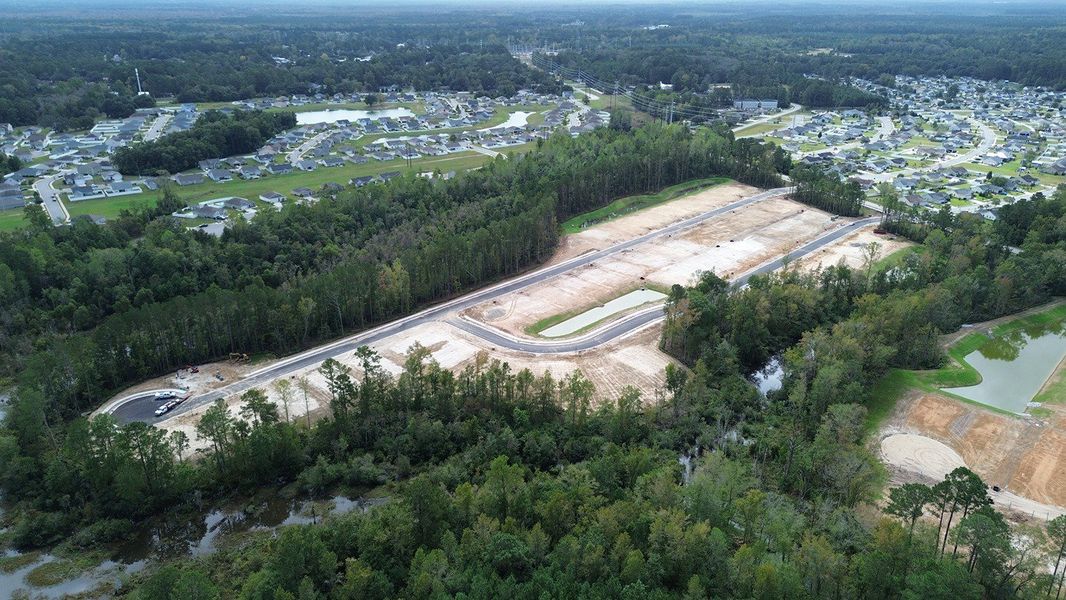 Site preparation for new homesites in Hemingway Landing, Conway (Image 22).