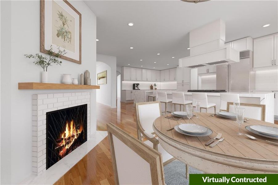 Furnished interior view inside a new home in , Canton (Image 4). Furnished interior view inside a new home in , Canton (Image 4).