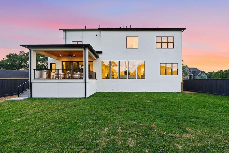 Exterior details and patio area of a home in , Houston (Image 26).