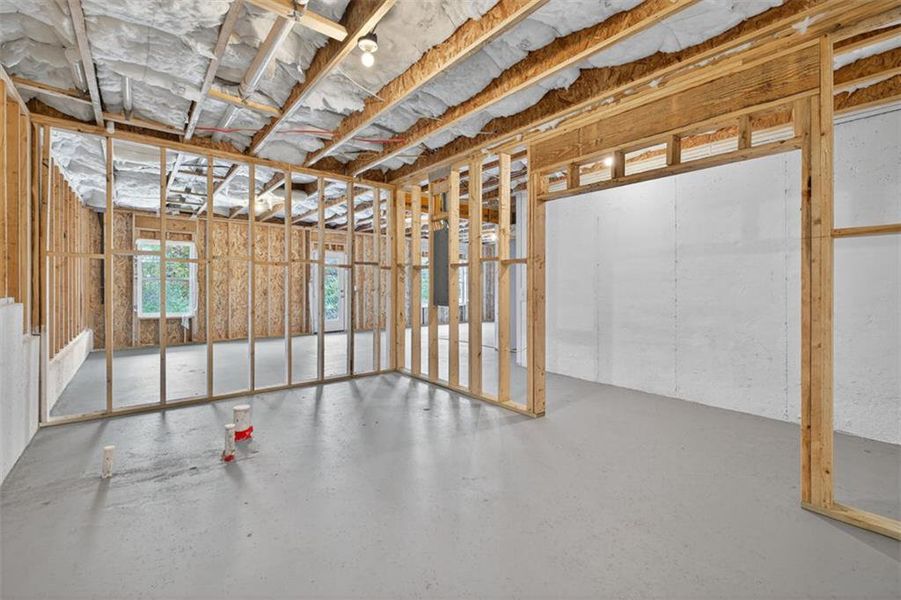 In-progress construction of a new home in Garrett Preserve, Douglasville, GA (Image 58).