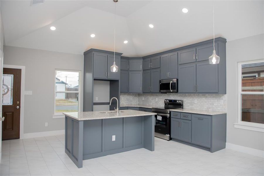 Furnished interior view inside a new home in , Dallas (Image 4). Furnished interior view inside a new home in , Dallas (Image 4).