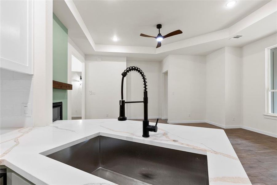 Close-up of interior finishes inside a home in , Greenville (Image 17).