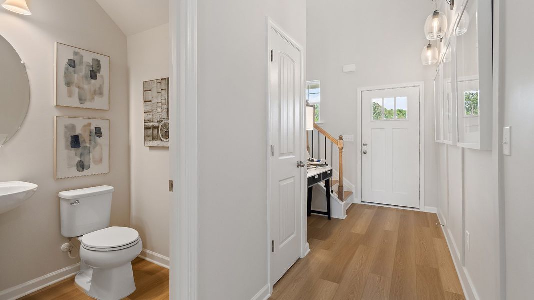 Furnished interior view inside a new home in Chapel Hill, Newnan (Image 6).