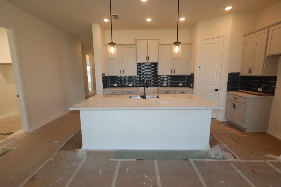 In-progress construction of a new home in Austin Point - Terrace Collection, Richmond, TX (Image 9). In-progress construction of a new home in Austin Point - Terrace Collection, Richmond, TX (Image 9).