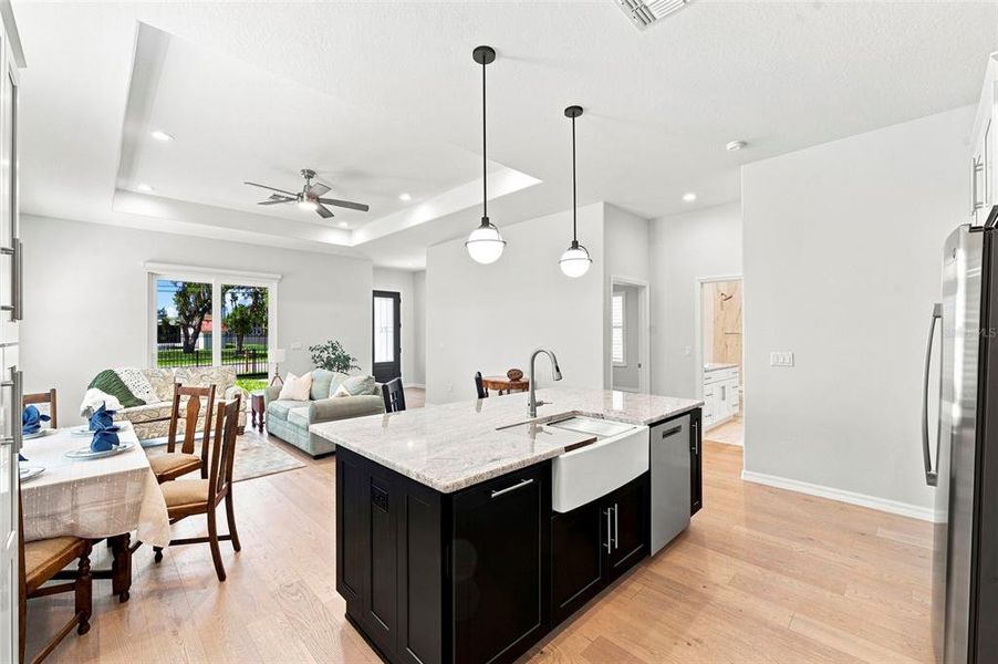 Furnished interior view inside a new home in , Dunedin (Image 14).